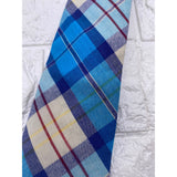 Skinny Tie Madness - Men’s Plaid Tie Blue SKM2035