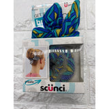 Scunci Hair Bun Maker Accessory 6 pc Kit -Women’s -Girls -Donut Ring Shaper + Bow