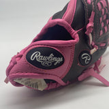 Rawlings Players Series Baseball Glove 9" Youth Leather PL109BRP Brown Pink