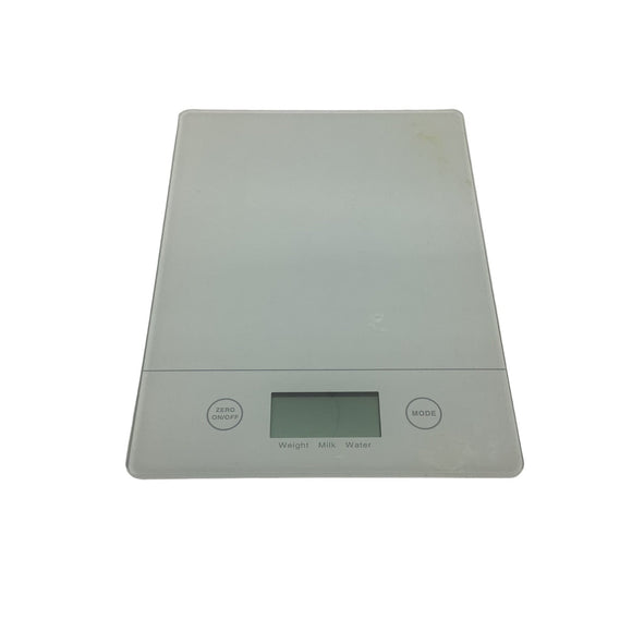 Essential Home Electronic Kitchen Scale 11lbs Capacity White