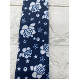 Skinny Tie Madness - Men’s Floral Tie Blue White SKM828