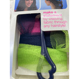 Scunci Design Weaving Mesh Fabric Through any Hair Styles 5 Piece Kit