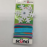 Scunci Snow Flakes Assortment Ties 8pcs 53590-P