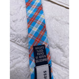 Skinny Tie Madness - Men’s Bow Tie Blue Multicolor SKM334