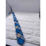 Skinny Tie Madness - Men’s Plaid Tie Blue SKM2035