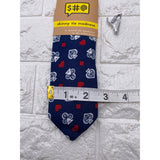 Skinny Tie Madness - Men’s Spades Tie Blue SKM3289