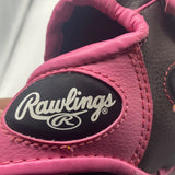 Rawlings Players Series Baseball Glove 9" Youth Leather PL109BRP Brown Pink