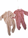 Gerber Baby Girl Size 0-3m Pajamas Lot 2pcs