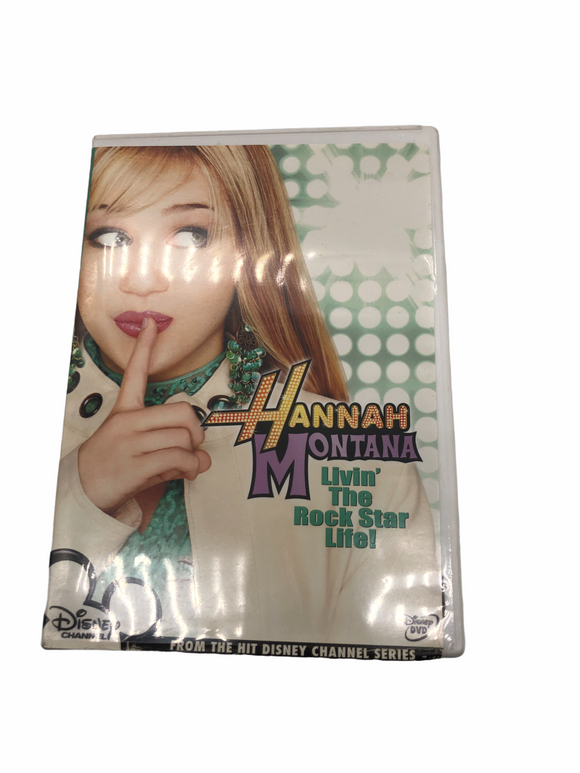 Hannah Montana Living the Rock Star Life! (DVD, 2006)