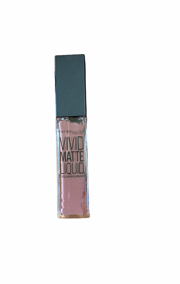 Maybelline Color Sensational Vivid Matte Liquid Lipstick #02 Grey Envy