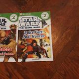 Star Wars The Clone Wars Children’s Book Lot of 3, Beginning To Read Alone Children’s Book Level 2