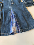 Carter’s Baby Girl’s Denim Dress Size 18m Blue Long Sleeves Button Down Dress