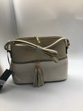 Tassel Zipper Pocket Crossbody Bag