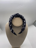 Knot Headband Women’s Leopard Design Black White Thick Headbands 2pcs