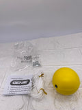 Genie Yellow Perfect Stop Parking Aid – Retractable Ball Compatible with All Garage Door Openers-GPS-R, one Size