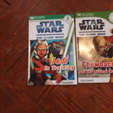 Star Wars The Clone Wars Children’s Book Lot of 3, Beginning To Read Alone Children’s Book Level 2