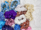 19pcs Hair Scrunchies Velvet Elastics Bobbles Ponytail Holder Hair Bands Scrunchie Tie Ropes Scrunchy for Women Hair Accessories