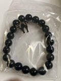 Black Cat Beaded Bracelet