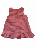 Faded Glory Baby Girl Size 12 Months Pink Sleeveless Dress