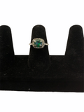Elegant Fashion Women Sterling Sliver Plated CZ Wedding Jewelry Bridal Ring NWOT
