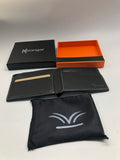 Men's Genuine Leather Wallet, Slim and Classic Design, Handmade Bifold Wallet