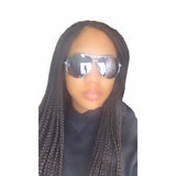 Fashion Sunglasses Women's Sliver and Black UV400 Item E-1