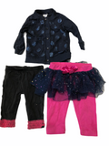 Girls Lot 3pcs Baby Girls Size 3-6m