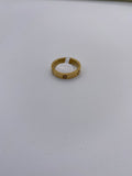 Men & Women’s 4mm Gold Plated over Stainless Steel Wedding Ring Gold 7