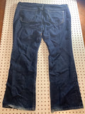 Old Navy The Flirt Women’s Denim Jeans Mid Rise Stretch Blue Size 18 Short