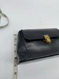 Women’s Trapezoid Shoulder Bag Black