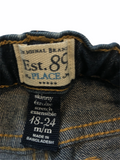 Est 89 Place Baby Girls size 18-24m Blue Adjustable Jeans