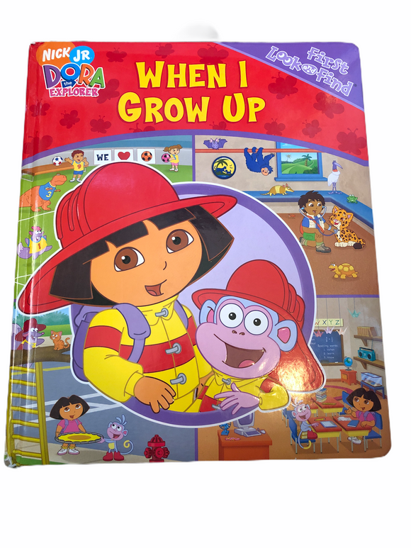 Dora The Explorer When I Grow Up Book
