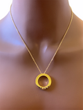 18K Gold Plated over Stainless Steel necklace