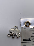 Animal  Charms Pendants Tibetan Silver Tone Double Sided Pendant