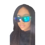 Fashion Sunglasses Women's Green and Black UV400 Item I-1