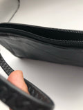 HaloVa Women's Wallet Long Wrist Strap Lady Leather Clutch Purse, Large Capacity, Black