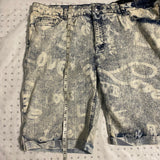 O.S.C Women’s Denim Plus Size Shorts Size 24