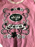 NFL JETS Baby Girls Pink T-Shirt Size 0-3m