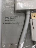 Onn Display Port to HDMI Adapter Gold Plated Connectors