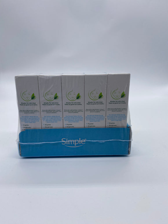 Simple Water Boost Hydrating Booster Mineral Extract Face Primer Lot Of 5