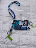 Vera Bradley Zip Id Case and Lanyard in Camofloral 3407