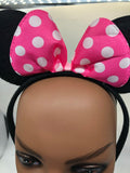 Girls Lot Minnie Mouse Hairband