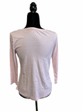 Womens Top PM Pullover Casual Top Charter Club Pale Pink 3/4