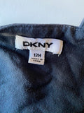 DKNY Baby Girls Size 12m Black Sleeveless Dress