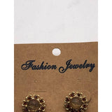 Fashion Jewelry Stud Earrings Gold Tone Stud Earrings