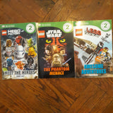 Lego Hero Factory Children's Book Lot of 3