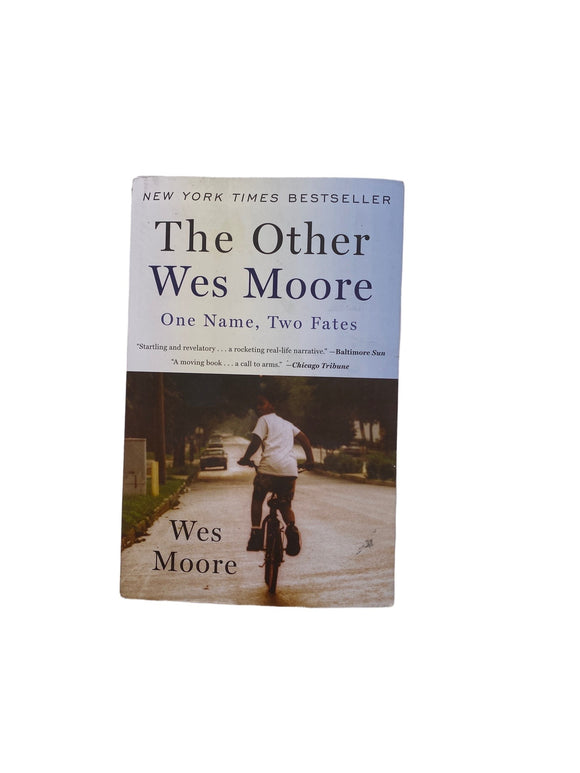 The Other Wes Moore : One Name, Two Fates by Wes Moore (2010,, Trade Paperback)