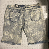 O.S.C Women’s Denim Plus Size Shorts Size 24