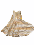 Youngland Girls Toddler Size 4t yellow Floral Sleeveless Summer Dress.