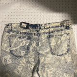 O.S.C Women’s Denim Plus Size Shorts Size 24